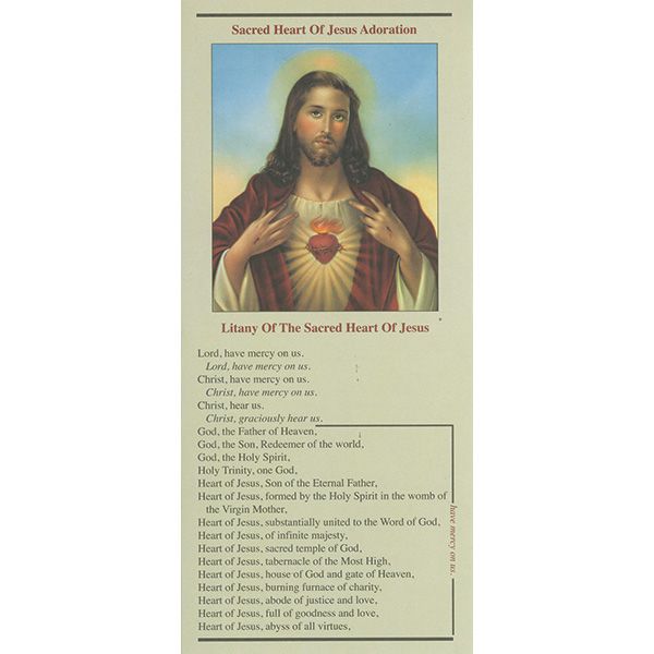 Sacred Heart of Jesus Adoration Folder