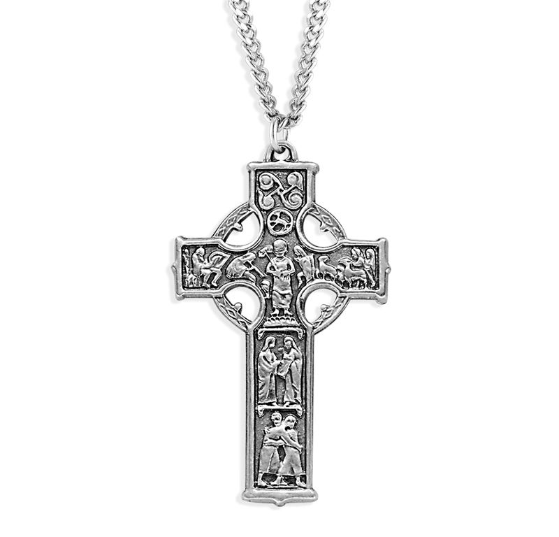 Sterling Silver True Celtic Cross