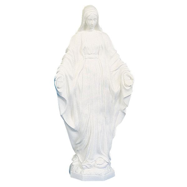 32" White OL Grace Outdoor Statue