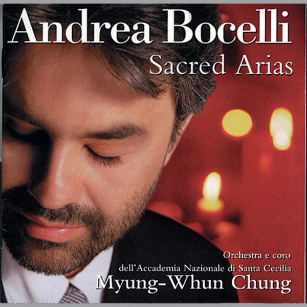 Sacred Arias CD by Andrea Bocelli