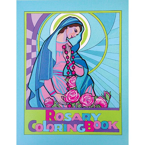 Catholic Book for Children: The Rosary Coloring Book – Catholic Home ...