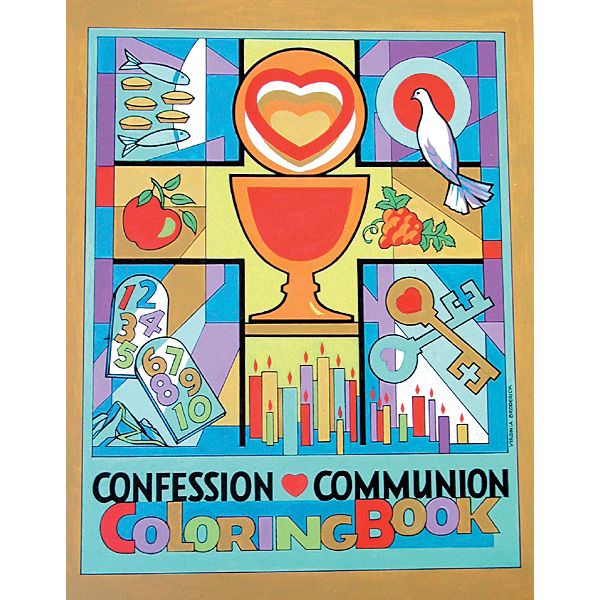 Confession and Communion Colorbook