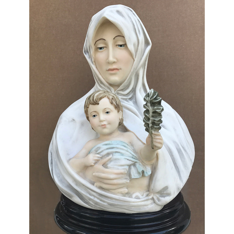 Madonna and Child Bust Santini