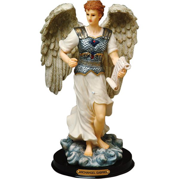 St Gabriel Archangel Statue 12"