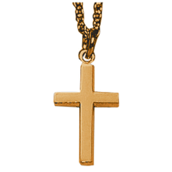 GF Petite Cross 16" Chain