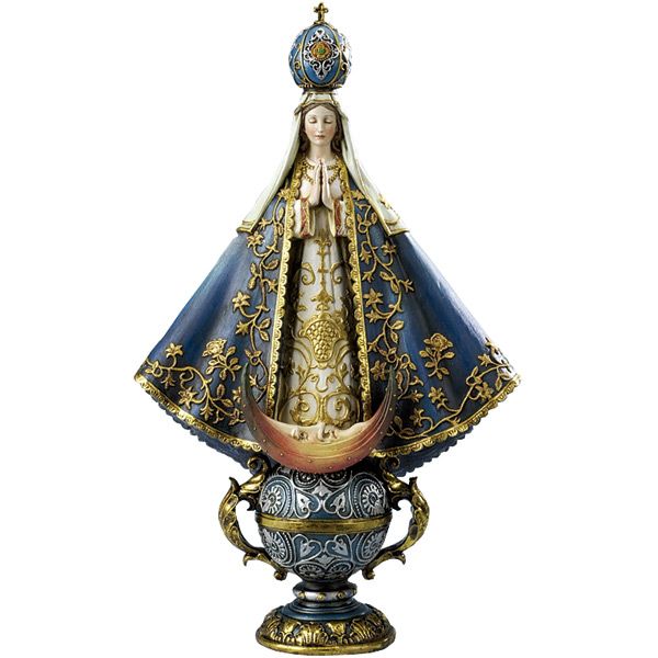 Virgin of San Juan de Lagos Statue 14.5"