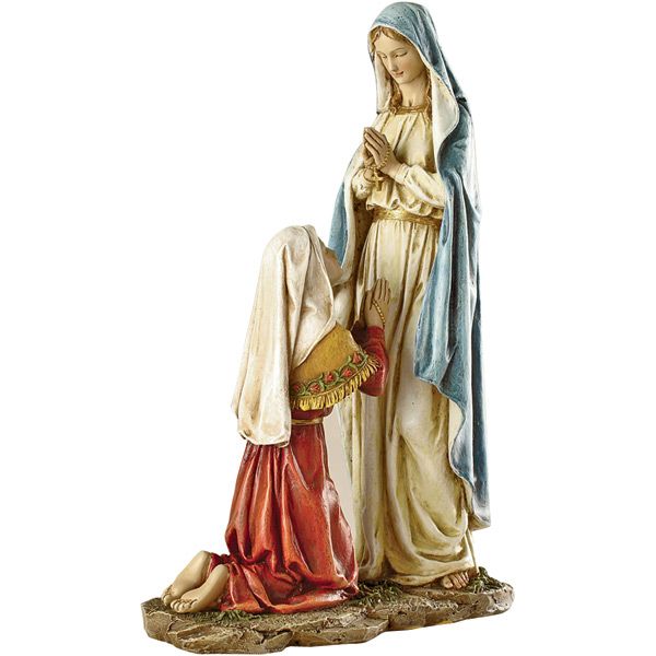 OL Lourdes and Bernadette Statue