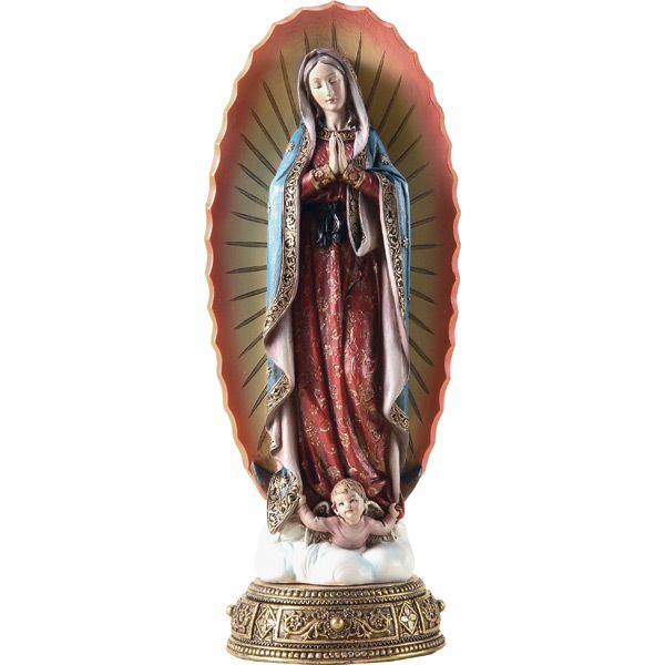 OL Guadalupe Heavenly Protector Statue