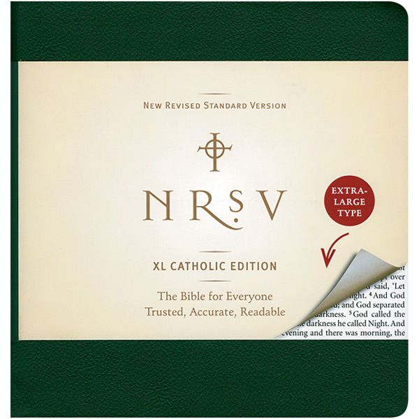 New Revised Standard Version Holy Bible Extra Large Type