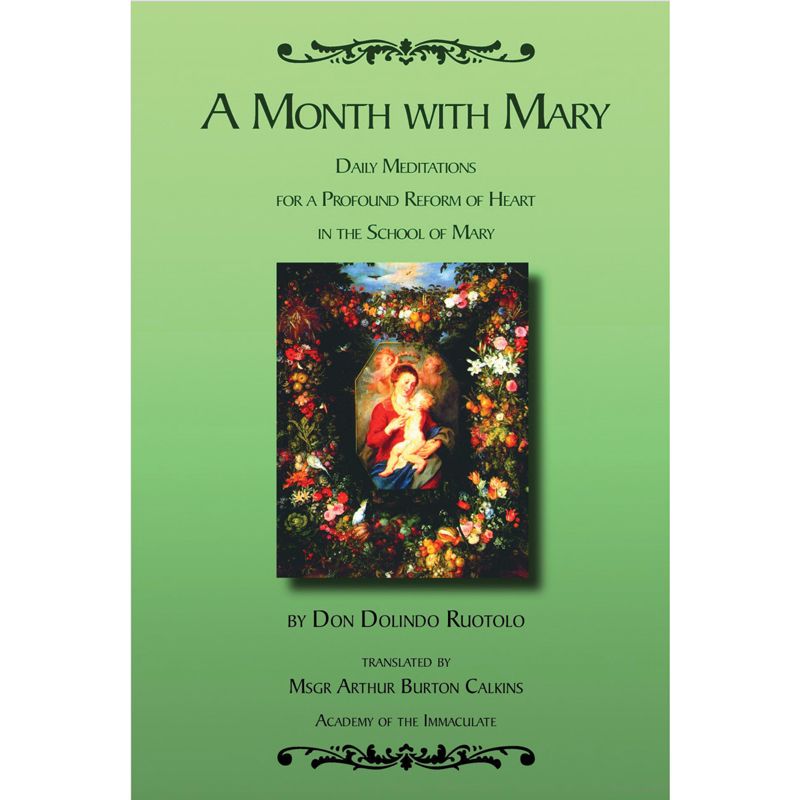 A Month with Mary by Don Dolindo Ruotolo