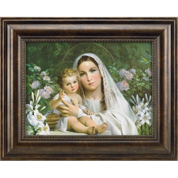 Madonna of the Lillies Picture