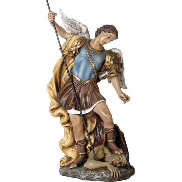 15.5" St Michael Statue