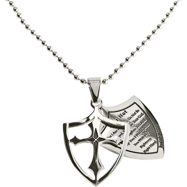 Fear Not Shield Cross