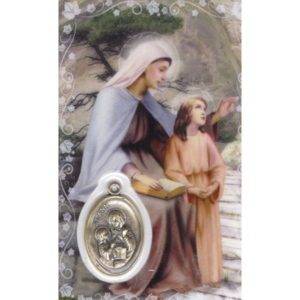 Ann Devotional Holy Card