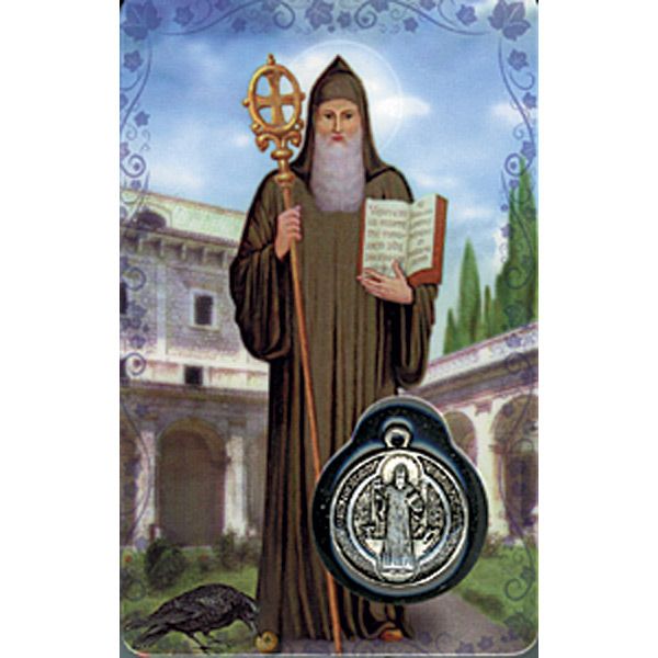 Benedict Devotional Holy Card