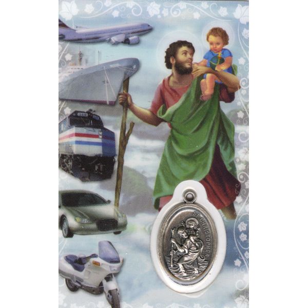 Christopher Devotional Holy Card