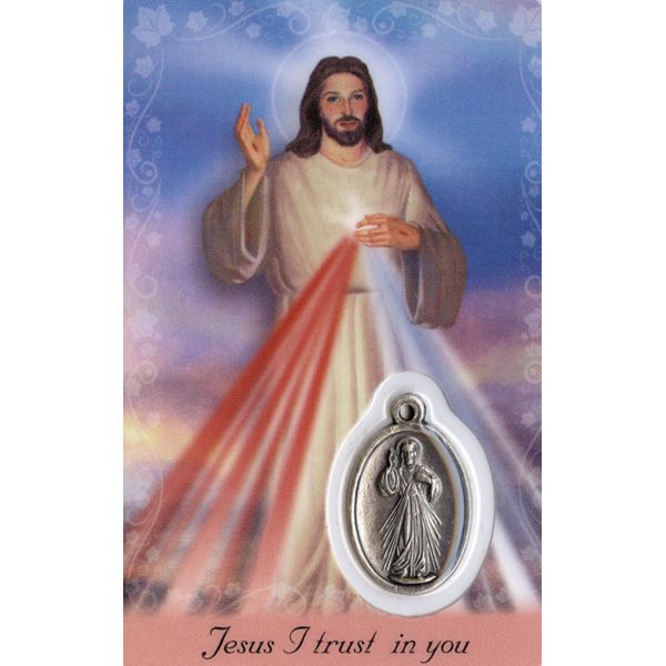 Divine Mercy Devotional Holy Card