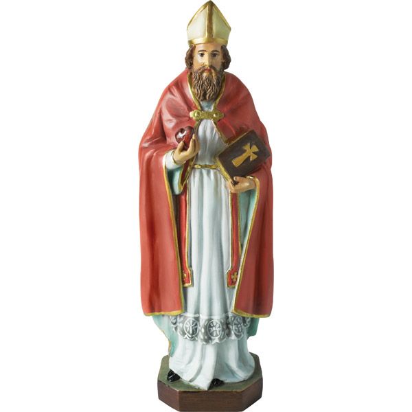 12" St Augustine Statue