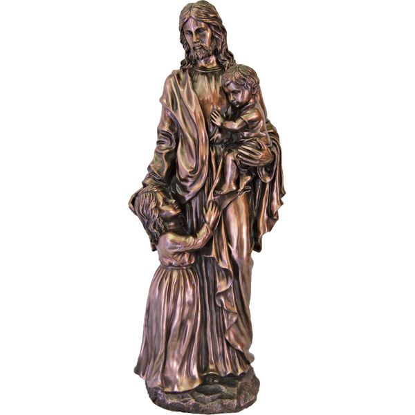 Jesus with Children Statue 35" Veronese