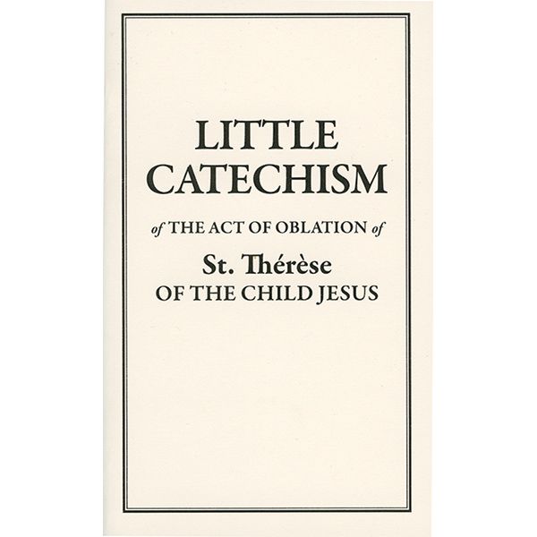 Little Catechism of St Therese