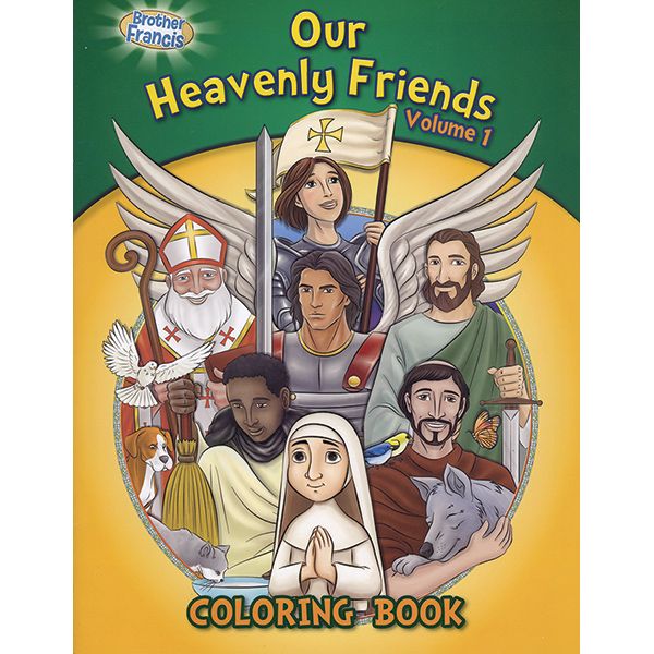 Our Heavenly Friends Vol 1 Colorbook