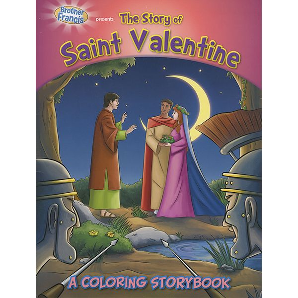 Story of St Valentine Colorbook