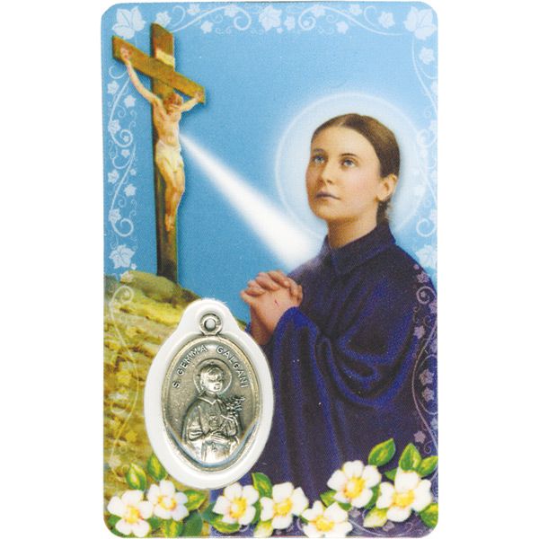 Gemma Galgani Devotional Holy Card