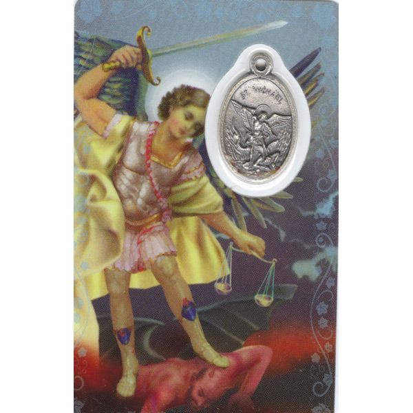 Michael Devotional Holy Card