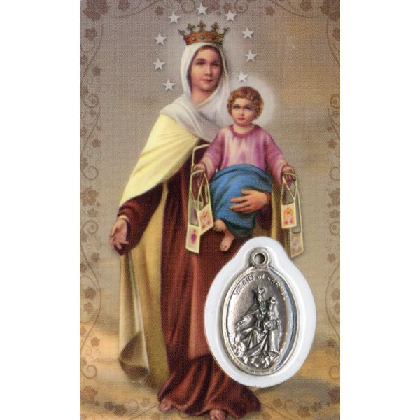 OL Mt Carmel Devotional Holy Card