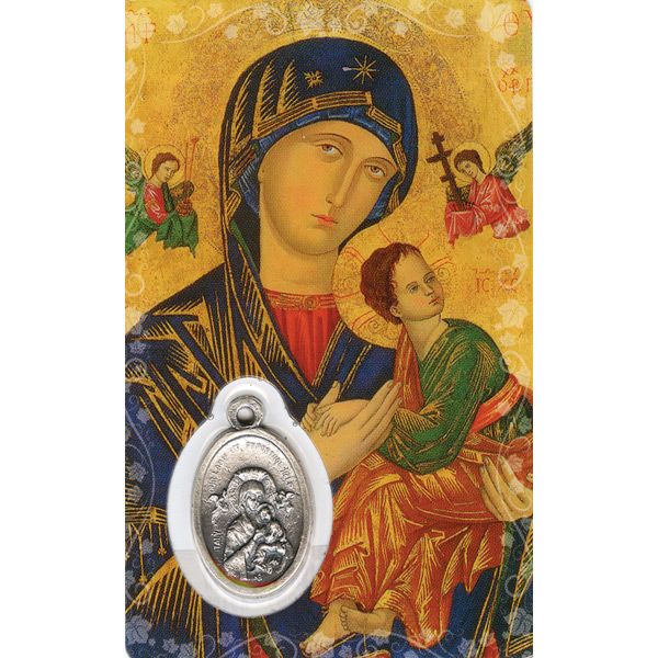 OL Perpetual Help Devotional Holy Card