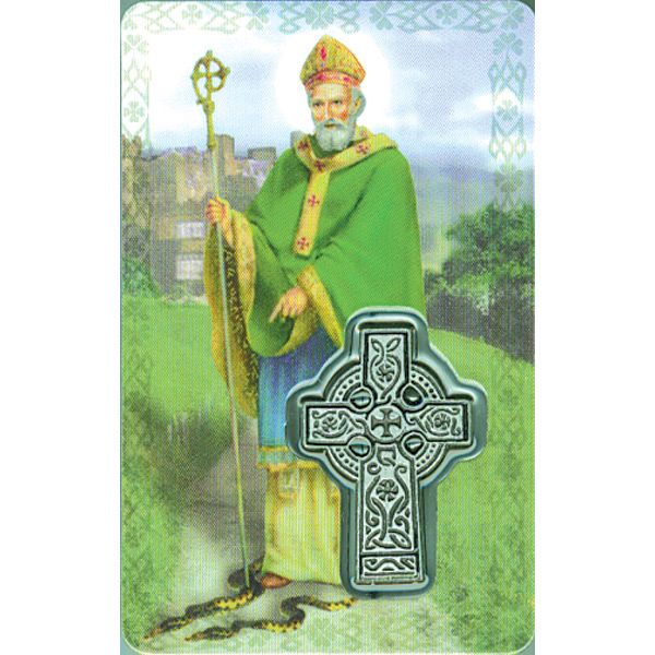 Patrick Devotional Holy Card