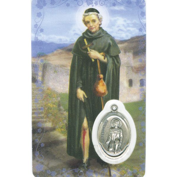 Peregrine Devotional Holy Card