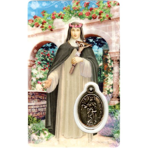 Rose Devotional Holy Card