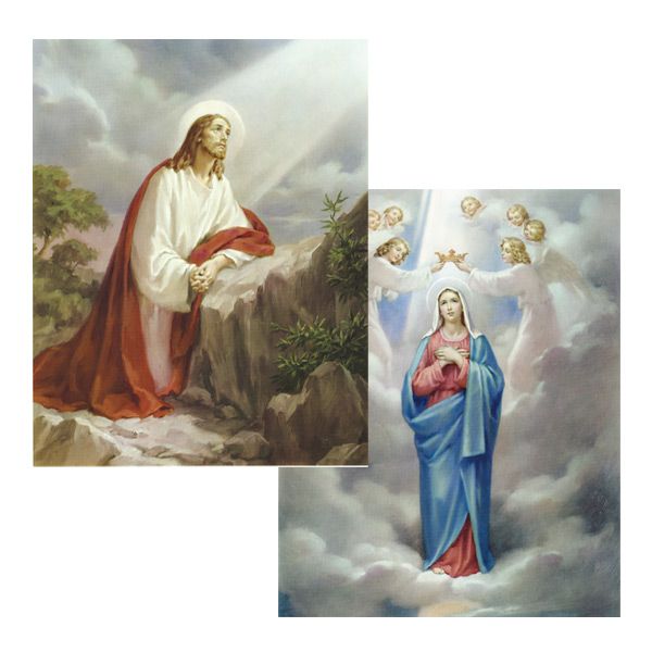 8 X 10 20 Mysteries of the Rosary Illustrations