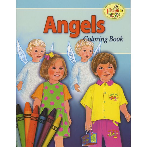 All About the Angels Color Book