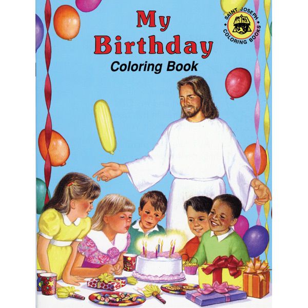 My Birthday Color Book