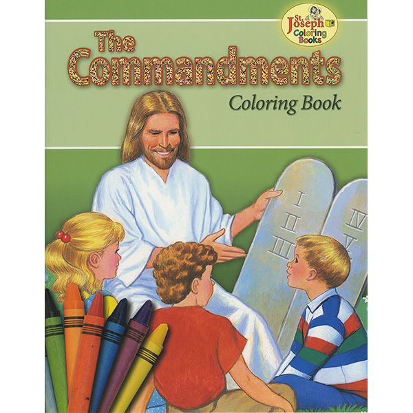 Ten Commandments Color Book