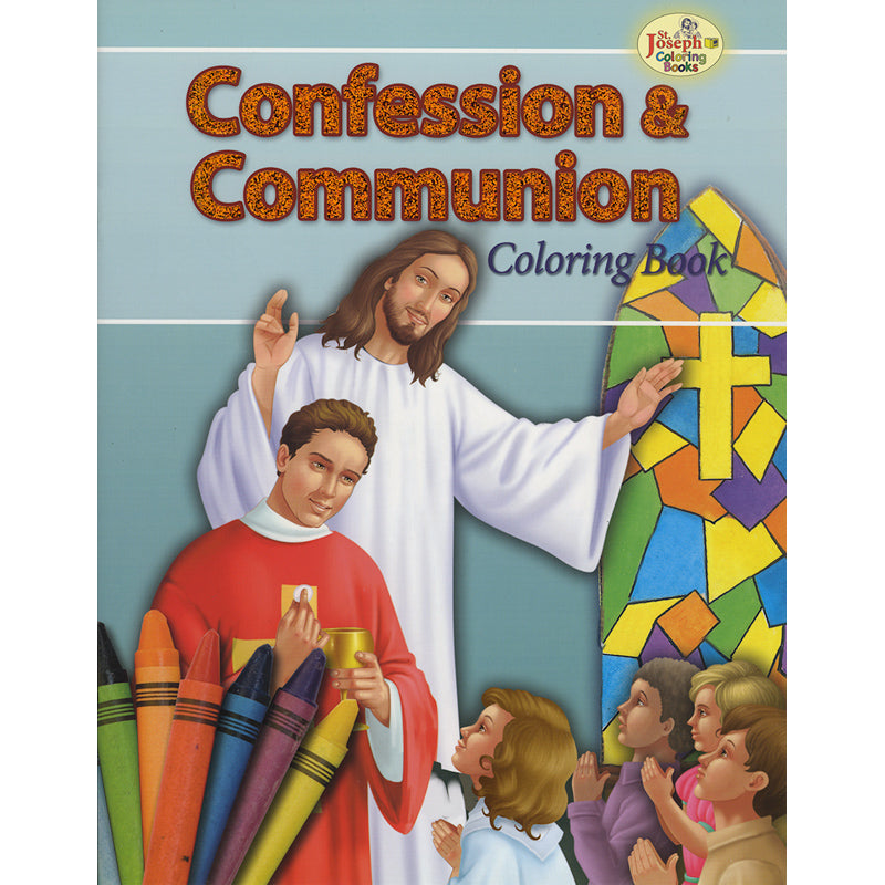 Confession and Communion Color Book