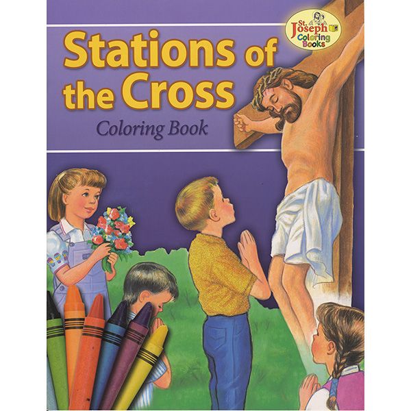 Stations of the Cross Color Book