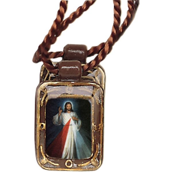 Divine Mercy Scapular Pendant