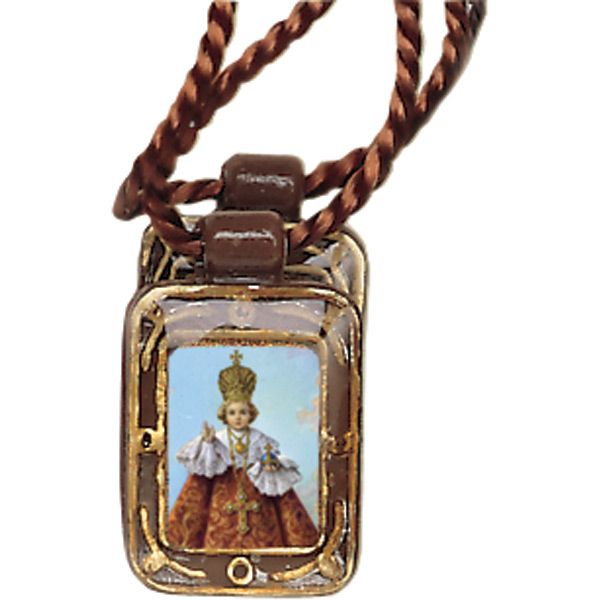 Infant of Prague Scapular Pendant