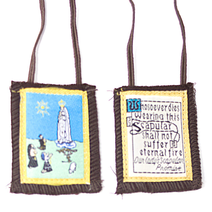 Our Lady of Fatima Brown Scapular