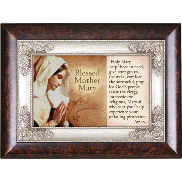 Blessed Mother Italian Style Music Box