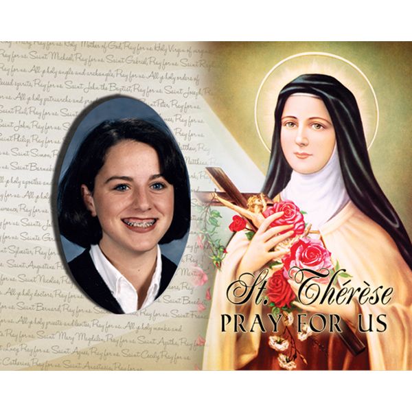 St Therese Lisieux Pick Your Saint Confirmation Frame