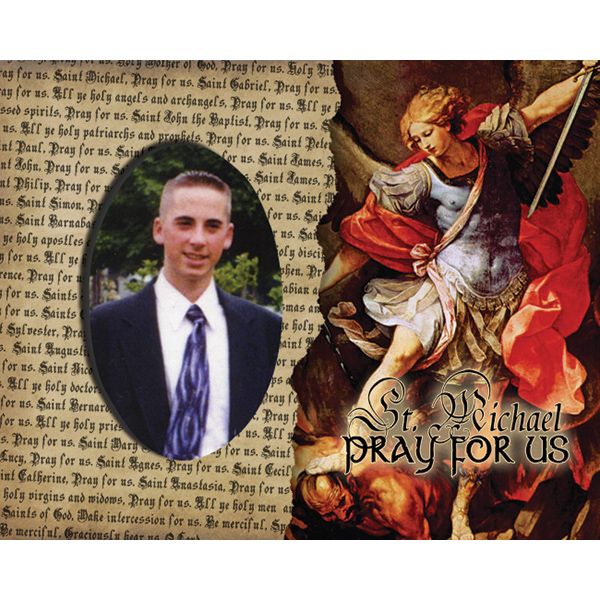 St Michael Pick Your Saint Confirmation Frame