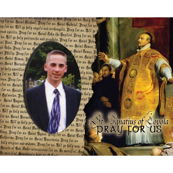 St Ignatius of Loyola Pick Your Saint Confirmation Frame