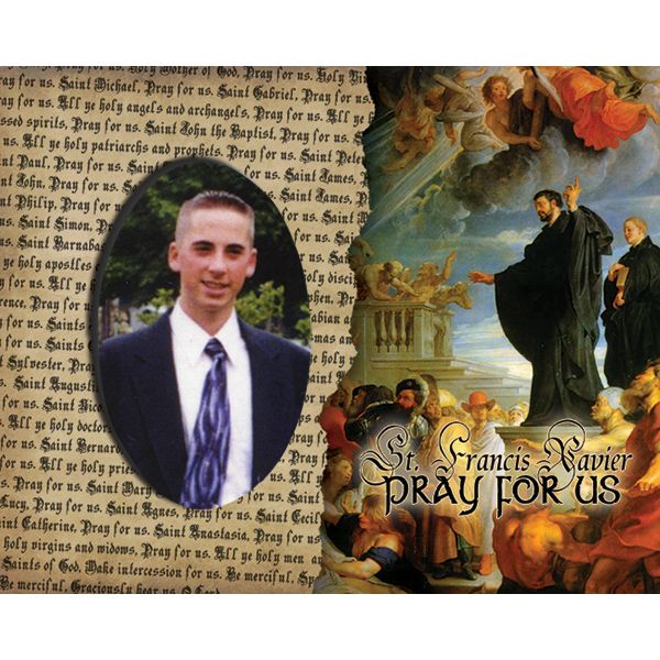 St Francis Xavier Pick Your Saint Confirmation Frame