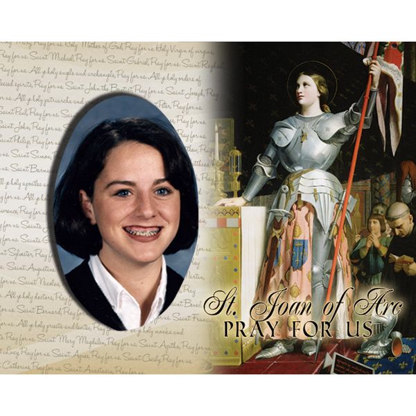 St Joan of Arc Pick Your Saint Confirmation Frame
