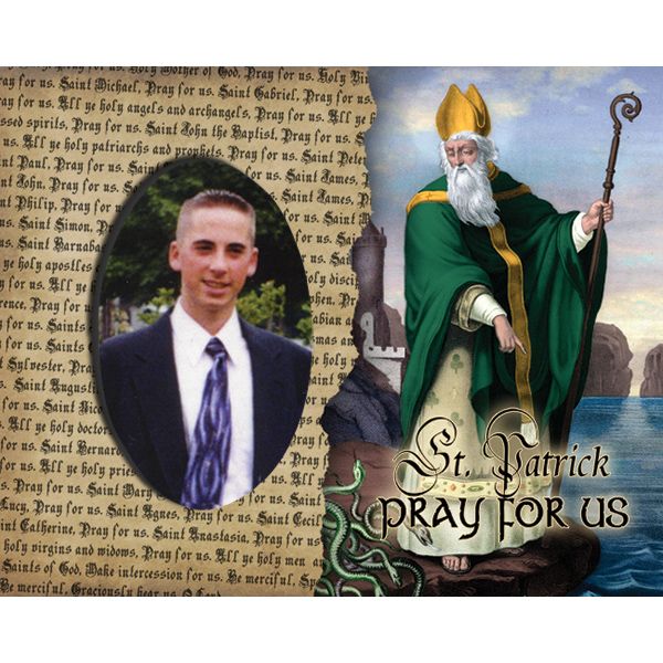 St Patrick Pick Your Saint Confirmation Frame