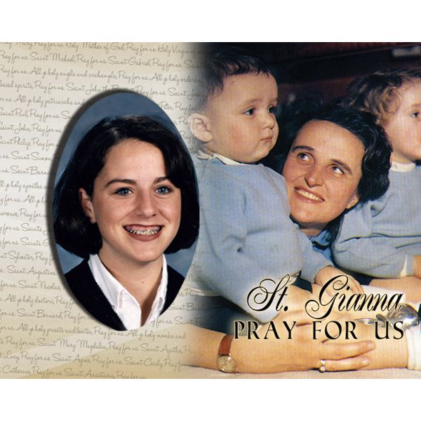 St Gianna Molla Pick Your Saint Confirmation Frame